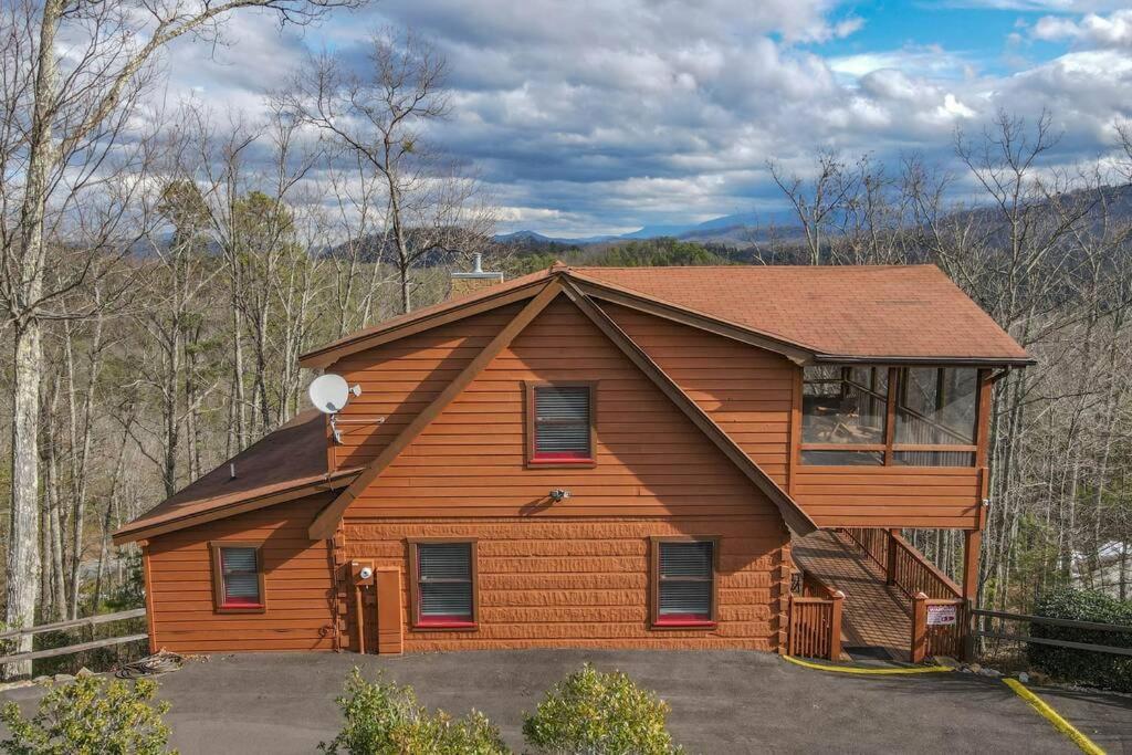 Over The Mountain - Smoky Mountain View Cabin Sevierville Buitenkant foto