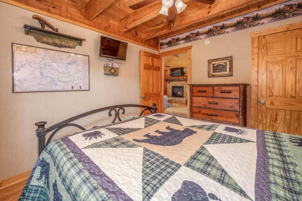 Over The Mountain - Smoky Mountain View Cabin Sevierville Buitenkant foto