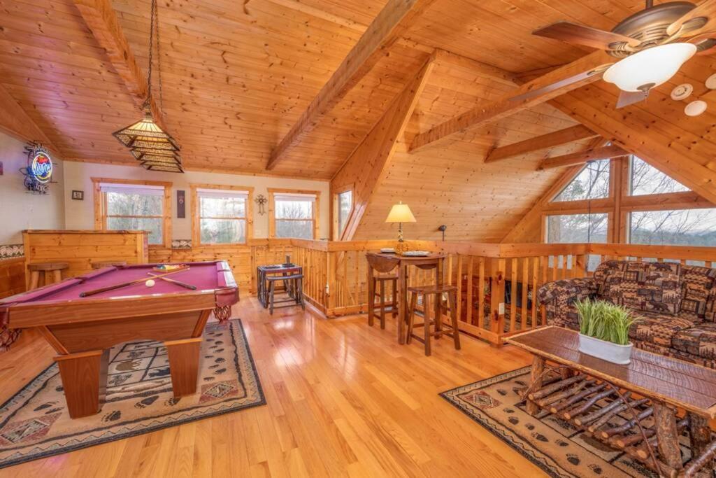 Over The Mountain - Smoky Mountain View Cabin Sevierville Buitenkant foto
