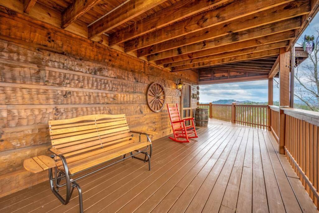 Over The Mountain - Smoky Mountain View Cabin Sevierville Buitenkant foto