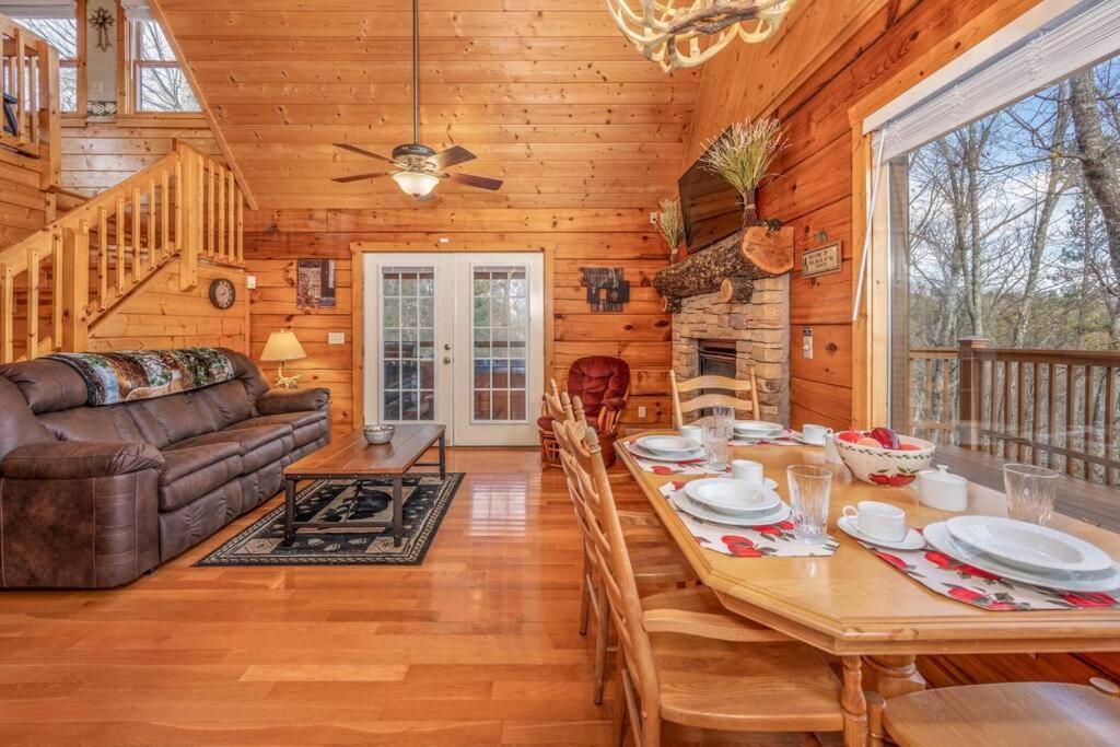 Over The Mountain - Smoky Mountain View Cabin Sevierville Buitenkant foto