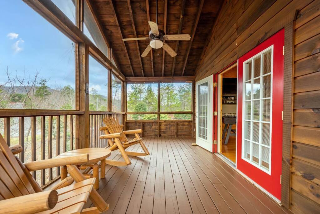 Over The Mountain - Smoky Mountain View Cabin Sevierville Buitenkant foto